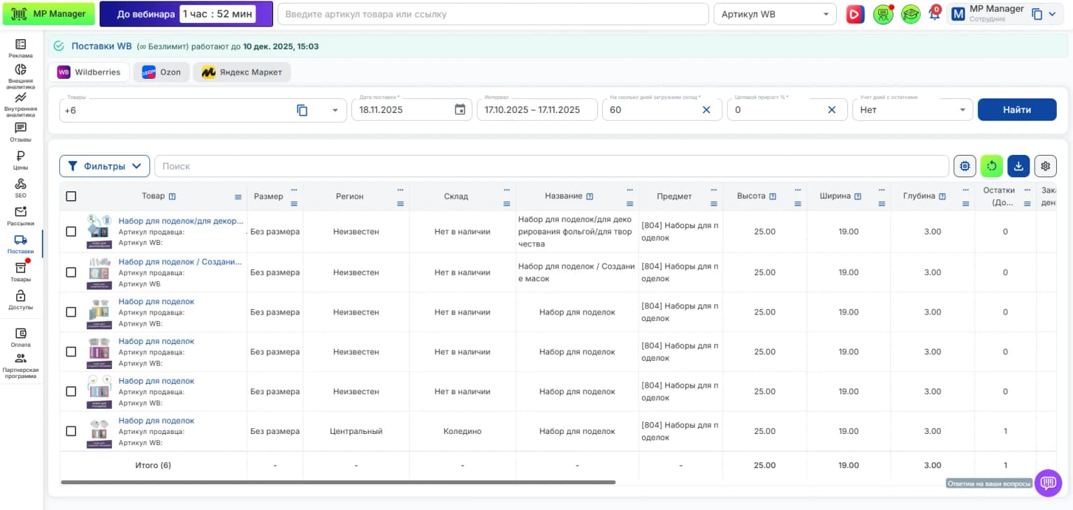 Схема работы FBS на Яндекс Маркете