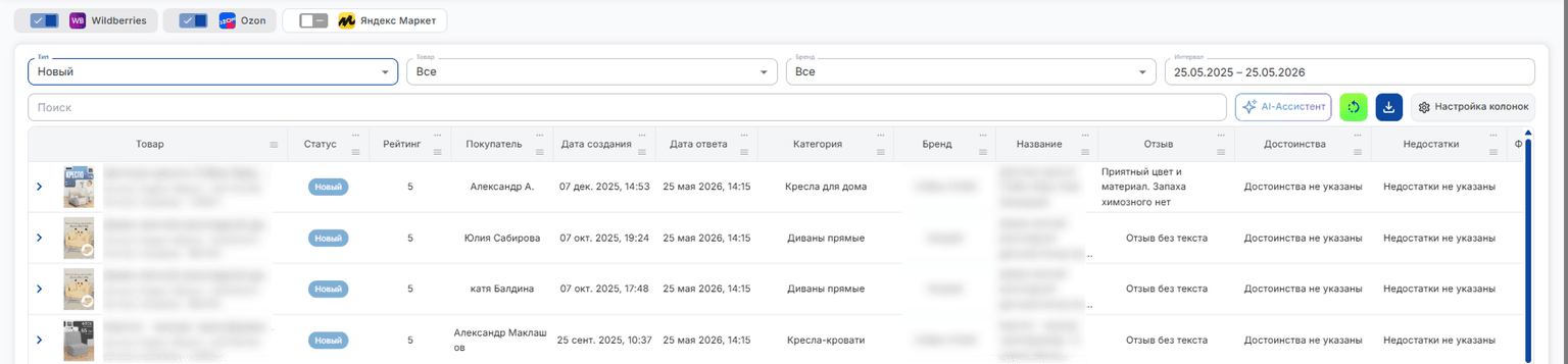 Отзывы