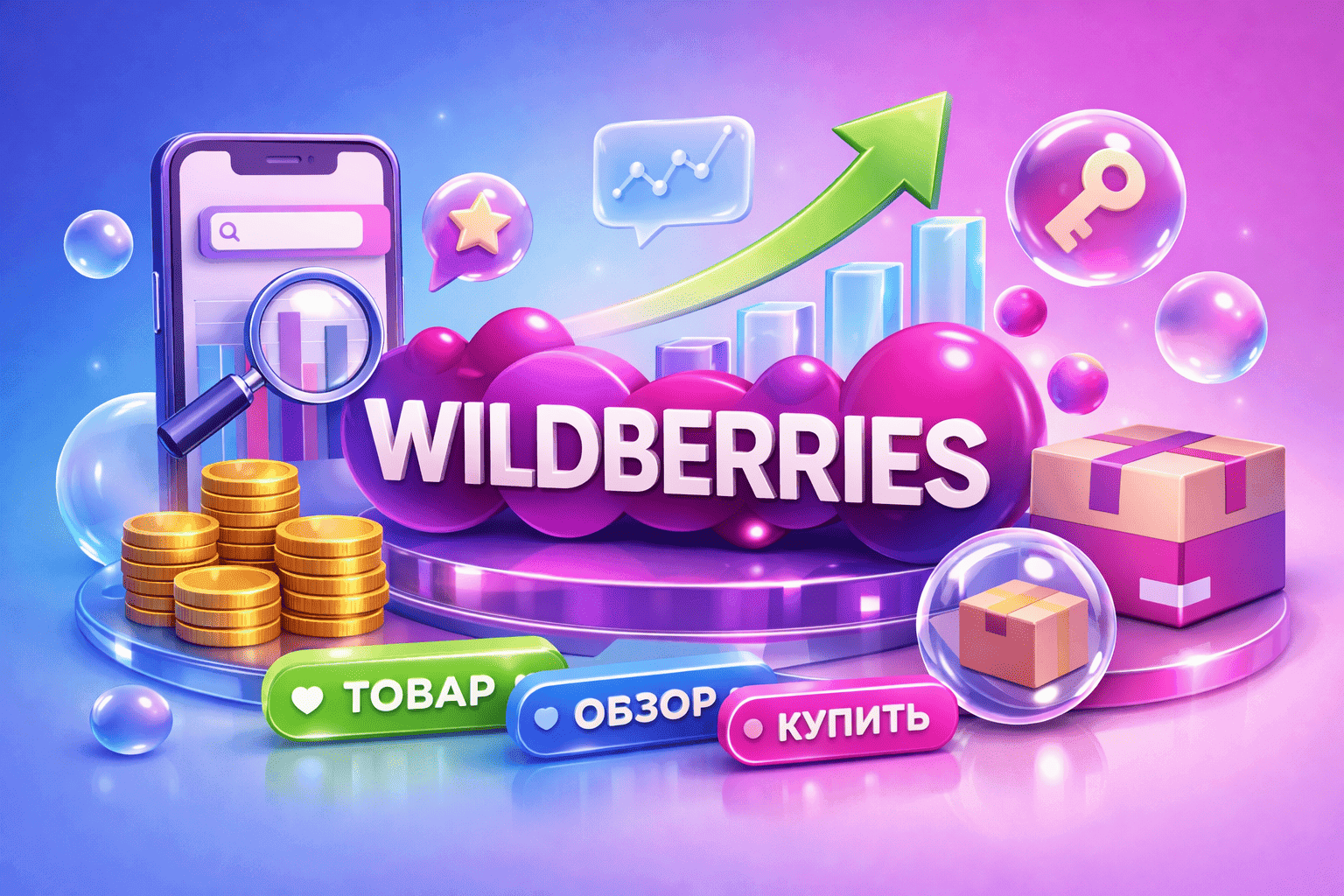 Как узнать количество запросов на Wildberries и выбрать ключевые фразы для карточек