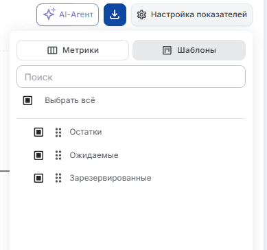 График настройка